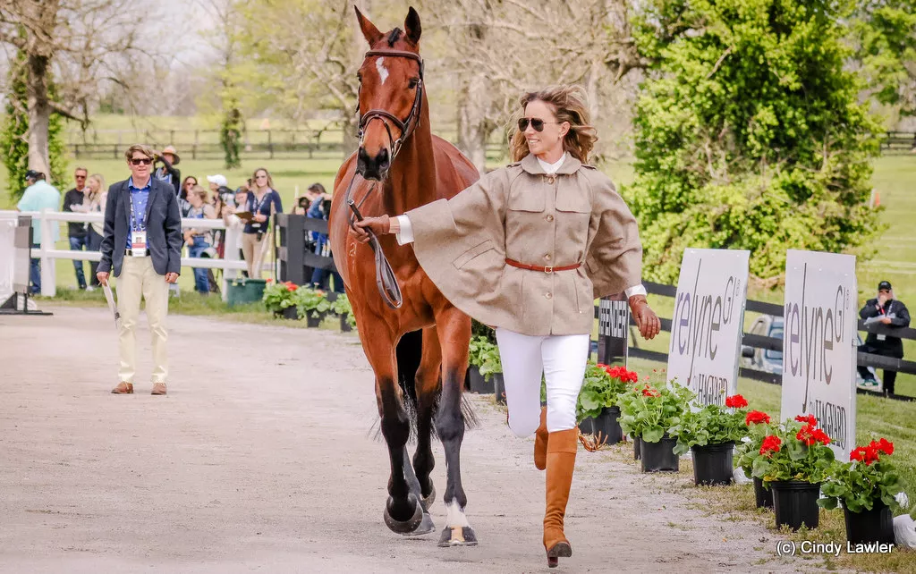 Monica Spencer presents Artist for the CCI5* eventing at Defender Kentucky Three Day Event 2024 | An Eventful Life